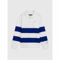 Tommy Hilfiger Bold Stripe Rugby Shirt Junior  