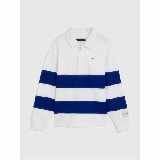 Tommy Hilfiger Bold Stripe Rugby Shirt Junior  